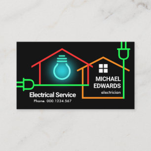 Bulb för elektriska kretskretsar visitkort