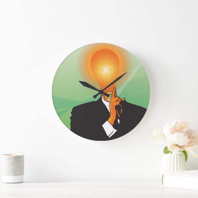 Bulb i Knivar-lådan Stor Klocka (Hem)