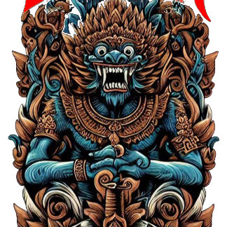 Bule Gila mugg med engelsk översättning