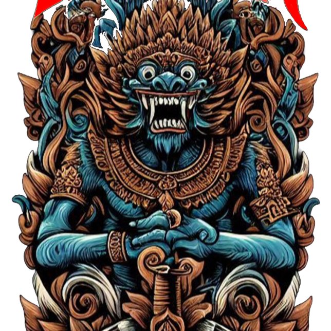 Bule Gila mugg med engelsk översättning (Skapare uppladdad)