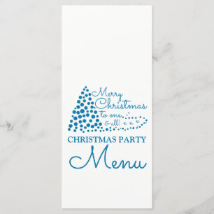 Bule Julgran, Party Menu, jul Meny
