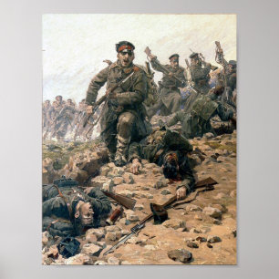 Bulgarer vid Charge Poster