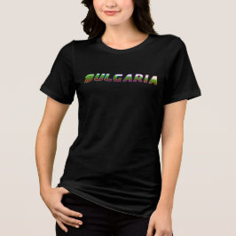 BULGARIA speciell gåva svart turisten klassisk T Shirt
