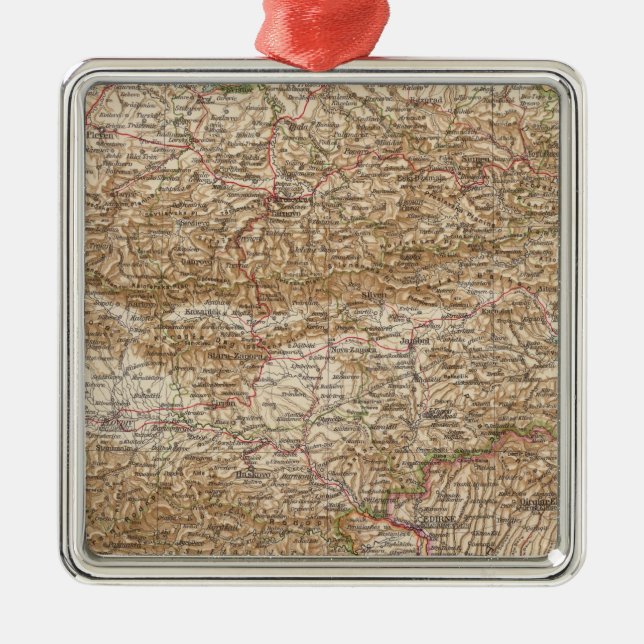 Bulgarien 81 julgransprydnad metall (Framsidan)