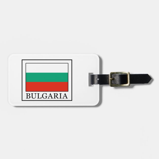 Bulgarien Bagagebricka (Horisontell Framsida)