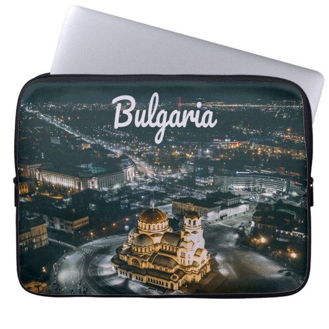 Bulgarien Capital Sofia Alexander Nevsky Cathedral Laptop Fodral (Framsidan)