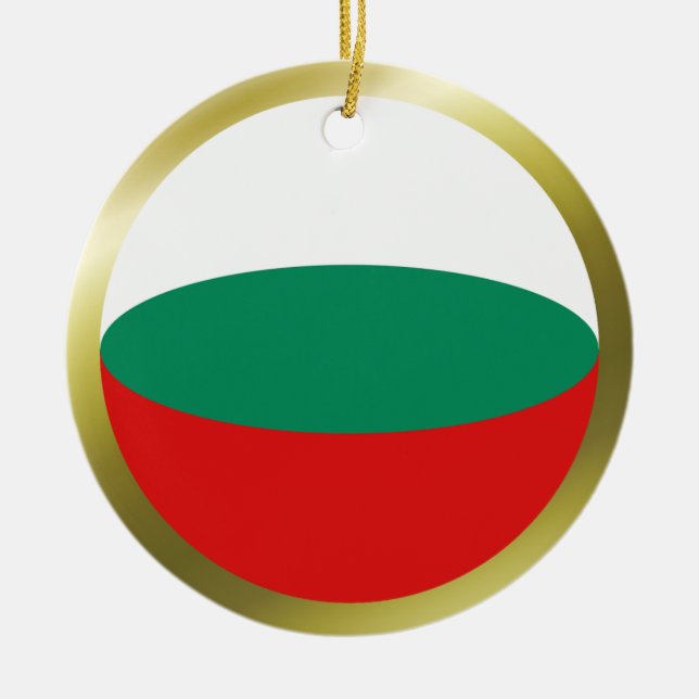 Bulgarien Flagg Ornament (Framsidan)
