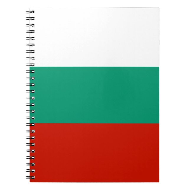 Bulgarien flagga anteckningsbok (Framsidan)
