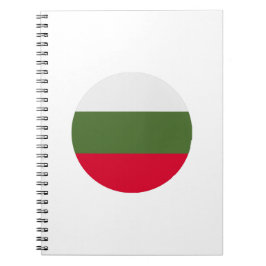Bulgarien Flagga Anteckningsbok