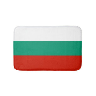Bulgarien flagga badrumsmatta