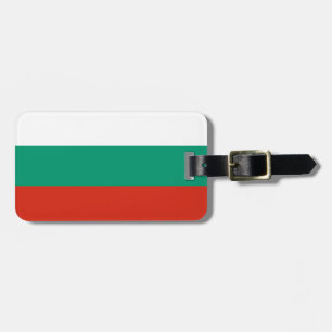 Bulgarien Flagga Bagagebricka