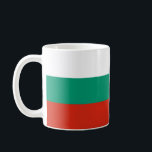 Bulgarien Flagga Ceramic Mugg<br><div class="desc">Gratulerar till er förbindelse med Bulgarien med detta vackert utarbetade Bulgarien Flagga Ceramic Mugg. Med det bulgariska flagga utpräglade vita, grönt och röda rand är detta mugg en perfekt som hedrar land riks historia och kulturarv. Oavsett om du njuter av morgonkaffe, te eller någon hett dryck ger det här hållbara...</div>