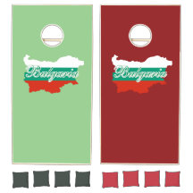 Bulgarien flagga karta
