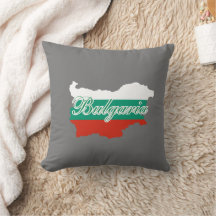 Bulgarien flagga karta