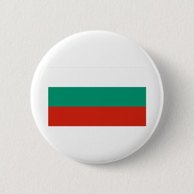 Bulgarien Flagga Knapp (Framsida)