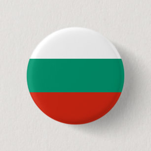 Bulgarien Flagga Knapp