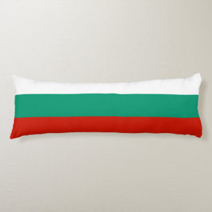 Bulgarien flagga kroppskudde