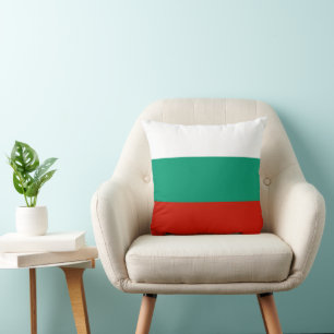 Bulgarien flagga kudde