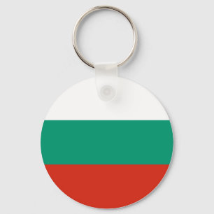 Bulgarien Flagga Nyckelring