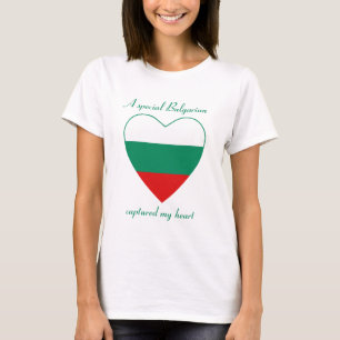 Bulgarien Flagga Swehoney T-Shirt