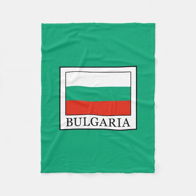 Bulgarien Fleecefilt (Framsidan)