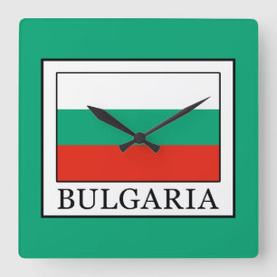 Bulgarien Fyrkantig Klocka