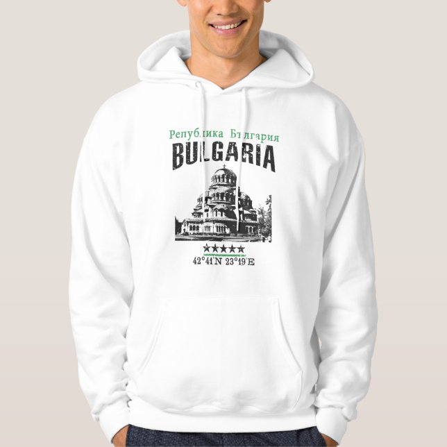 Bulgarien Hoodie (Framsida)