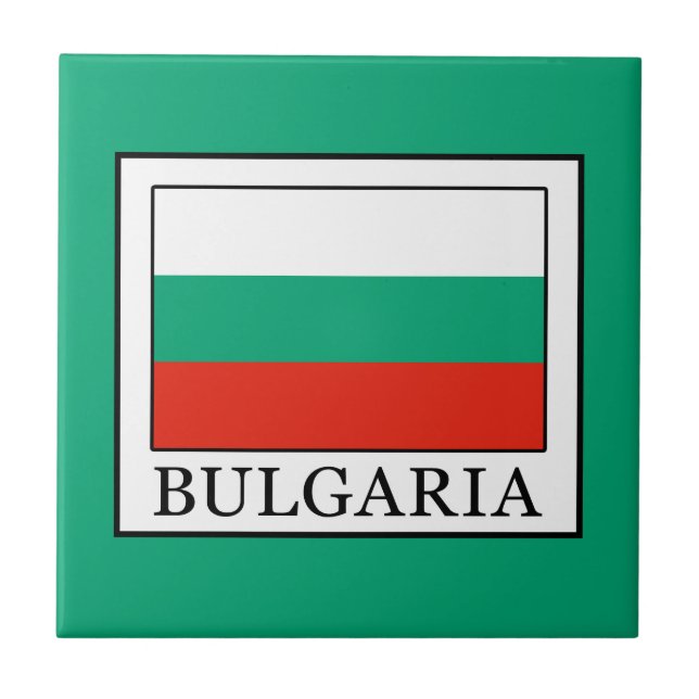 Bulgarien Kakelplatta (Framsidan)