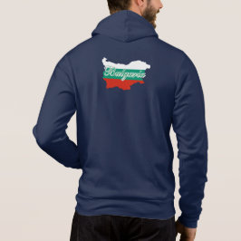Bulgarien karta, på baksidan t shirt