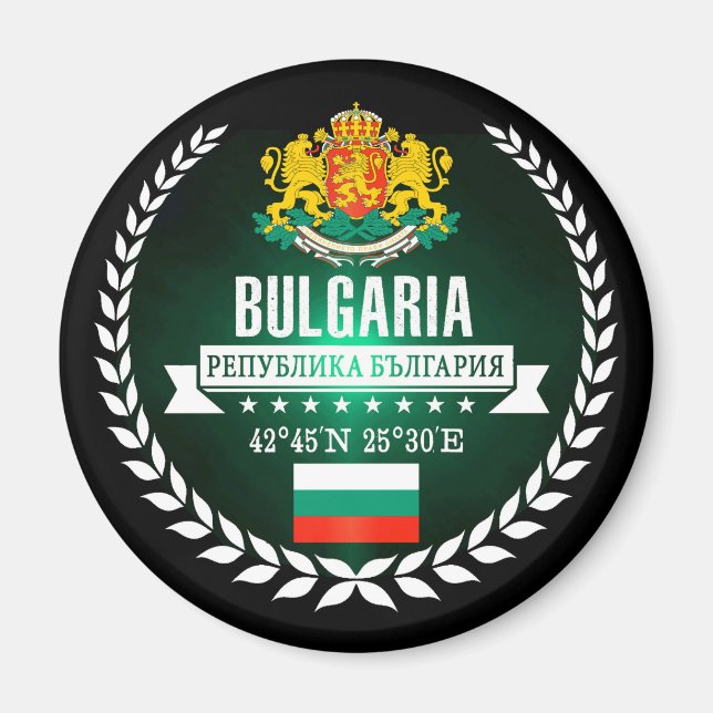 Bulgarien Magnet (Framsidan)