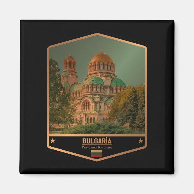 Bulgarien Magnet (Framsidan)