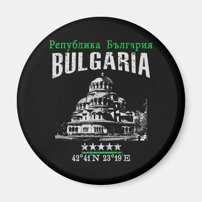 Bulgarien Magnet (Framsidan)