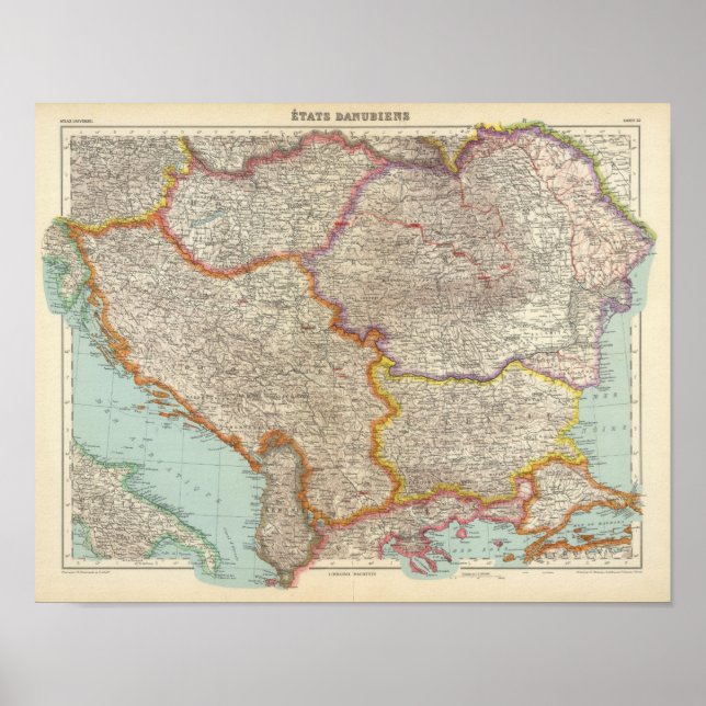 Bulgarien och Serbien Poster (Framsidan)