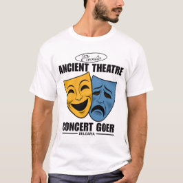 Bulgarien : Plovdiv antik teater konsertbesökare T Shirt
