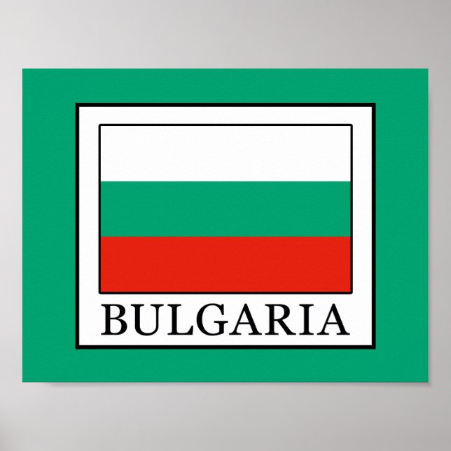 Bulgarien Poster (Framsidan)