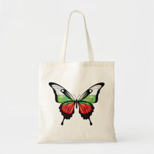 Bulgarien Swallowtail Butterfly Flagga Sticker Tygkasse