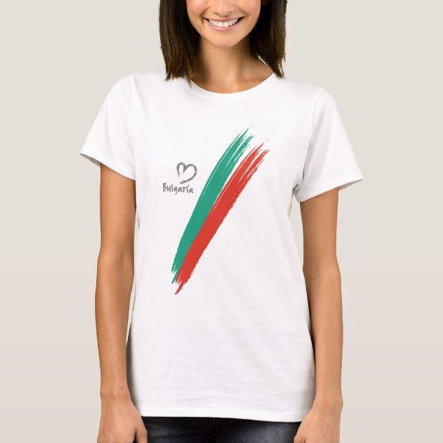 Bulgarien T-shirt (Framsida)