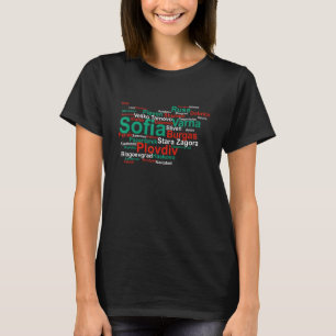 Bulgarien Travel Balkans Sofia Bulgaria T Shirt