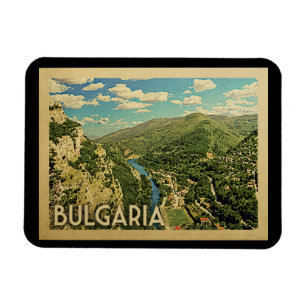 Bulgarien Tysklandare Vintage resor Magnet