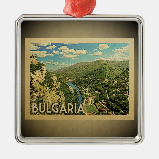 Bulgarien Vintage resor Ornament (Framsidan)