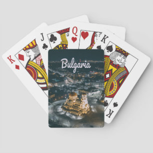 Bulgariens huvudstad Sofia Alexander Nevsky-katedr Casinokort