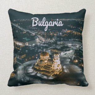 Bulgariens huvudstad Sofia Alexander Nevsky-katedr Kudde