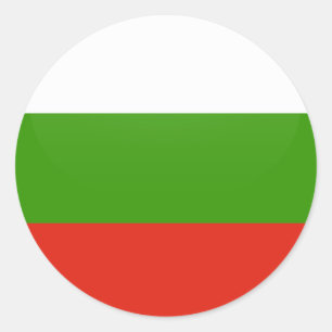 Bulgariens kvalitetscirkel för Flagga Runt Klistermärke