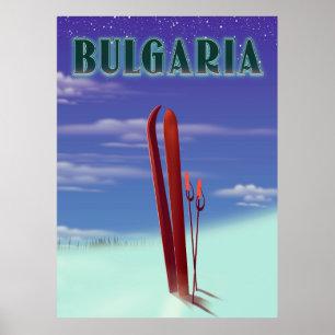 Bulgariens reseaffisch poster