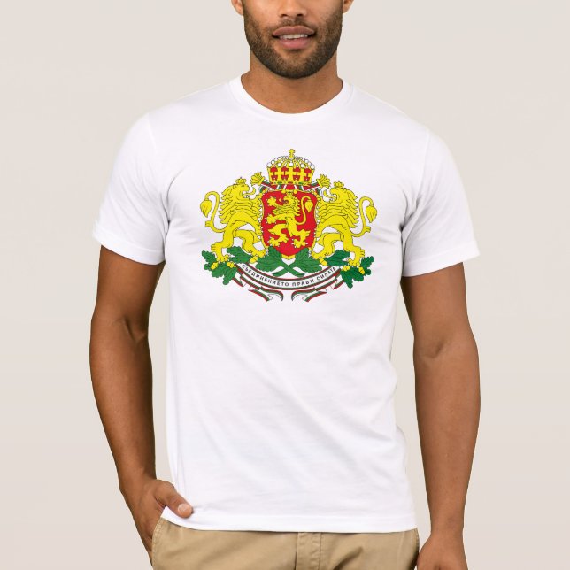 BulgarienvapensköldT-tröja Tee Shirt (Framsida)