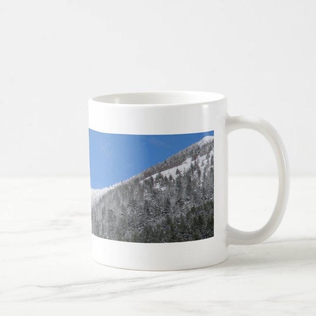 Bulgarisk bergsnö kaffemugg (Höger)