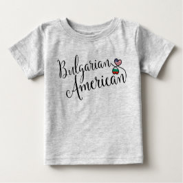 Bulgariska amerikanska entwated Hearts Tee Shirt