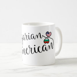Bulgariska amerikanska Entwed Hearts Mugg
