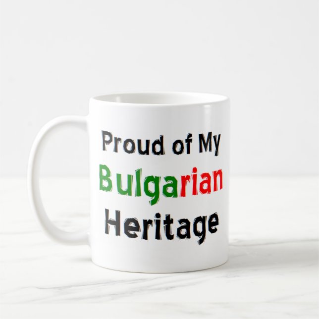 bulgariska arvkaffe mugg (Vänster)
