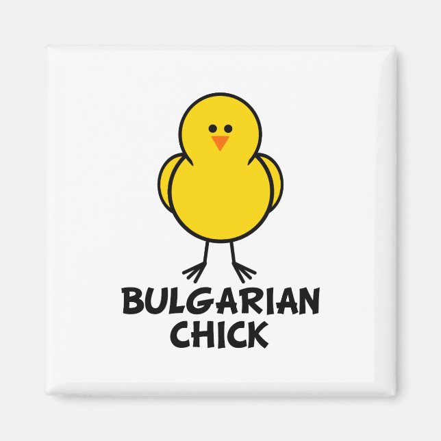 Bulgariska Chicken Magnet (Framsidan)